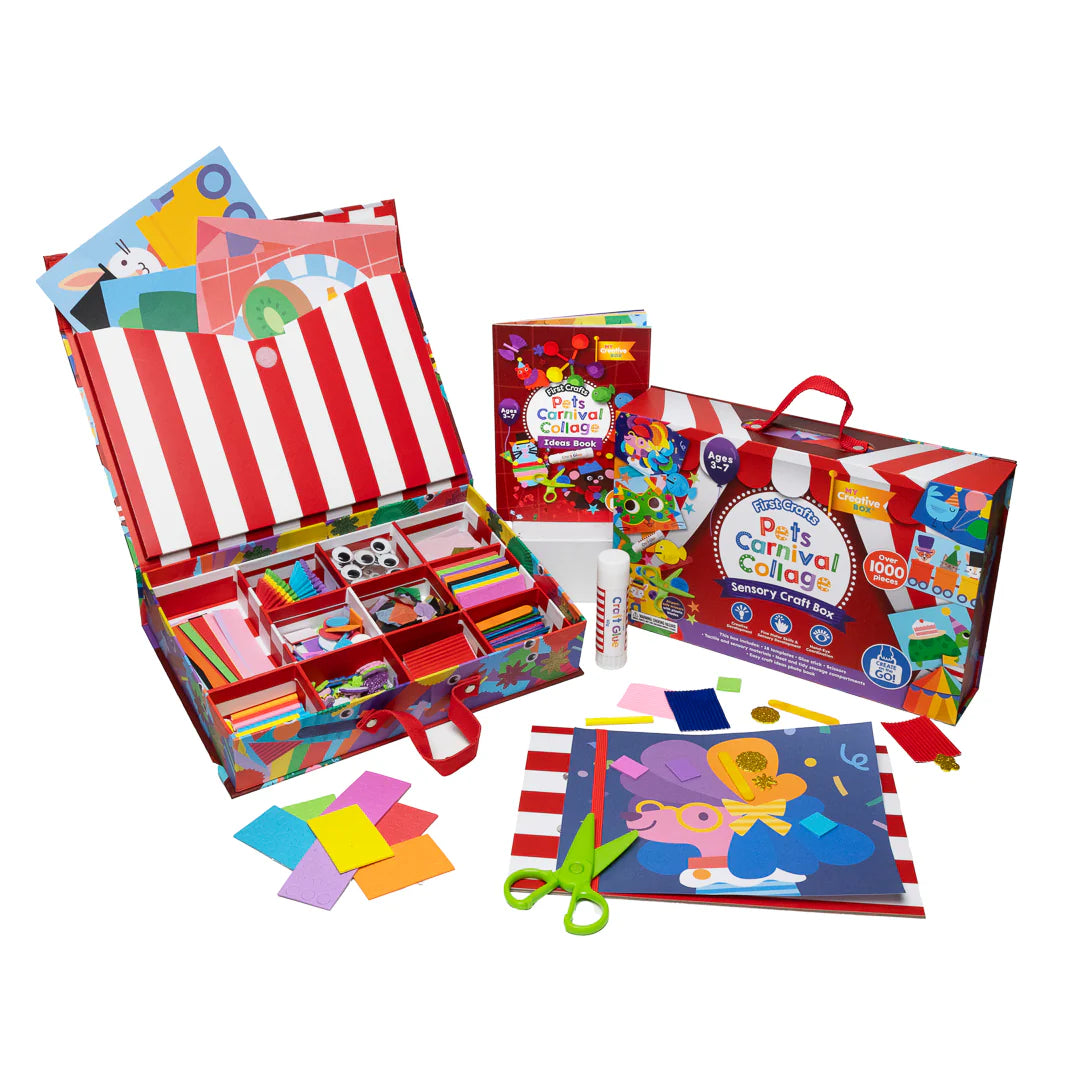 My Creative Box - Pets Carnival Collage Sensory Craft Box