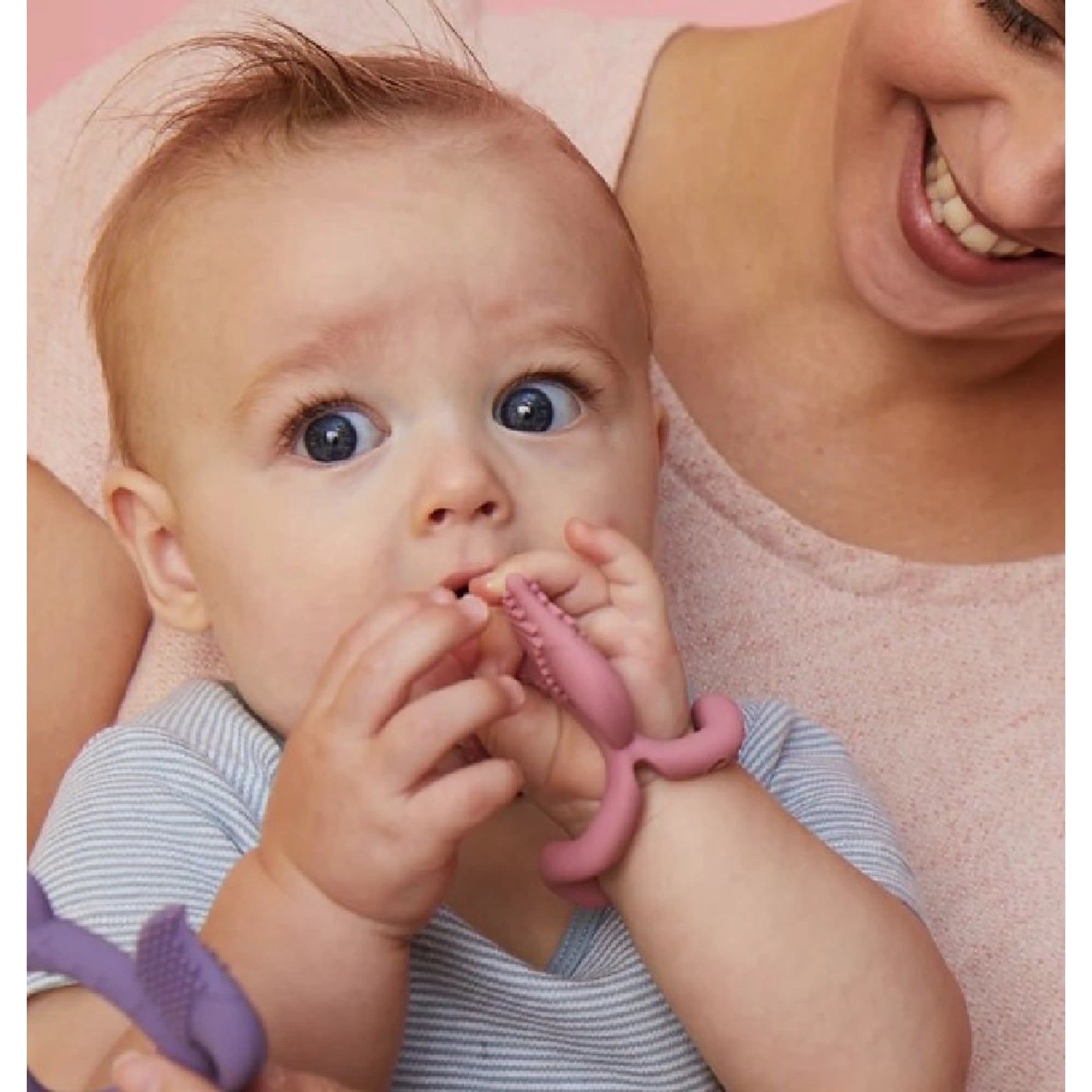 b.box - Wrist Teether - Blush Fox