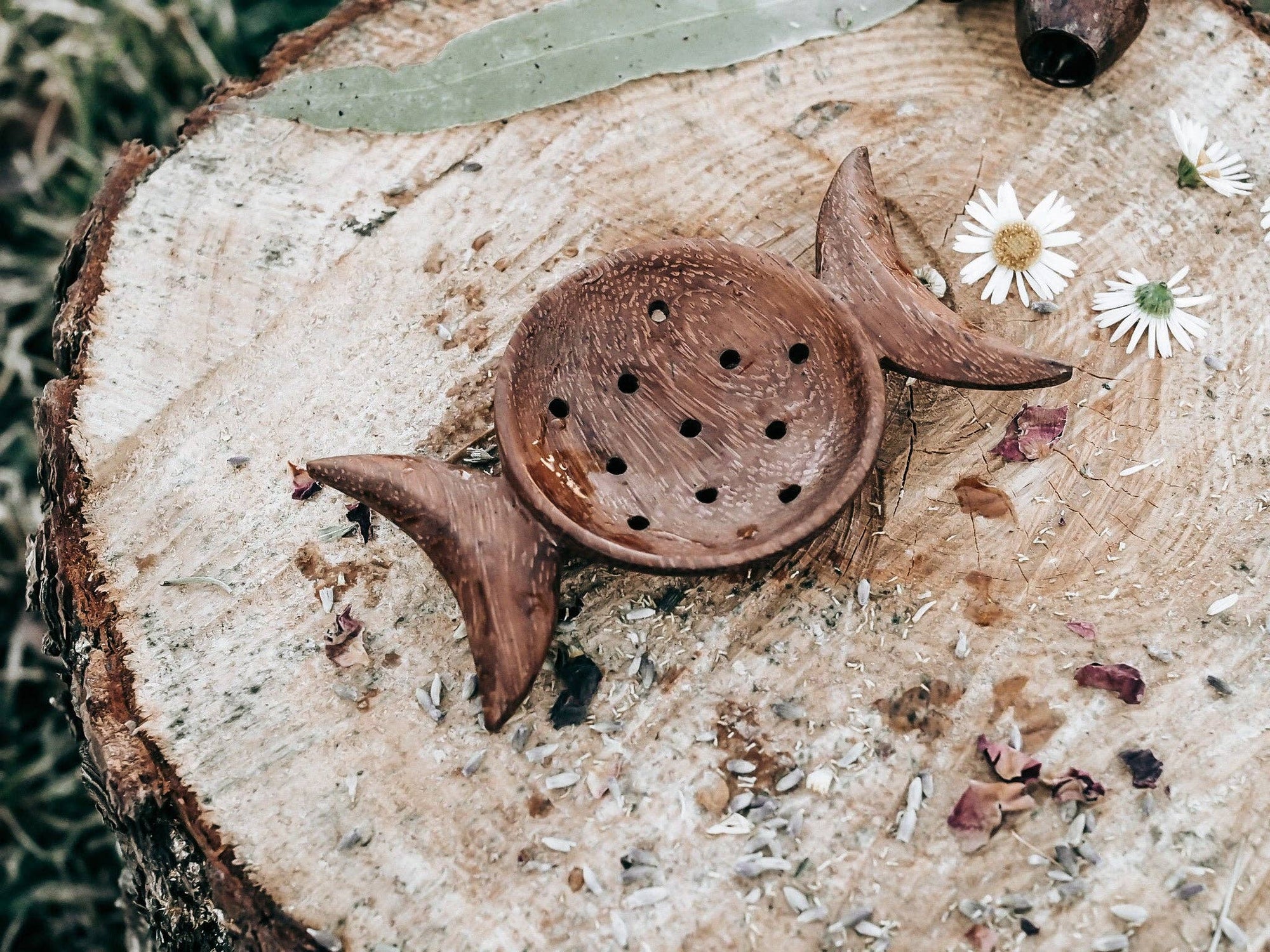 Wild Mountain Child - Crescent Moon Strainer