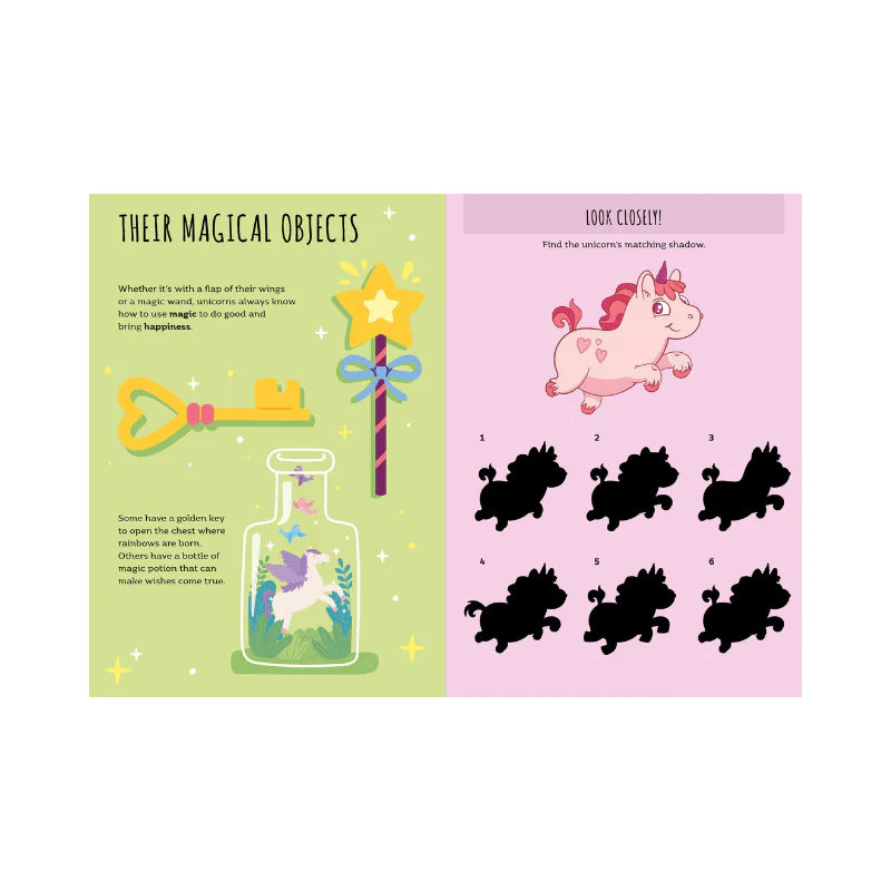 Sassi Stickers and Activities Book - Unicorns