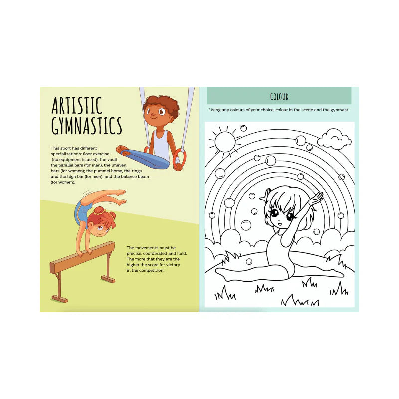 Sassi Stickers and Activities Book - Sports