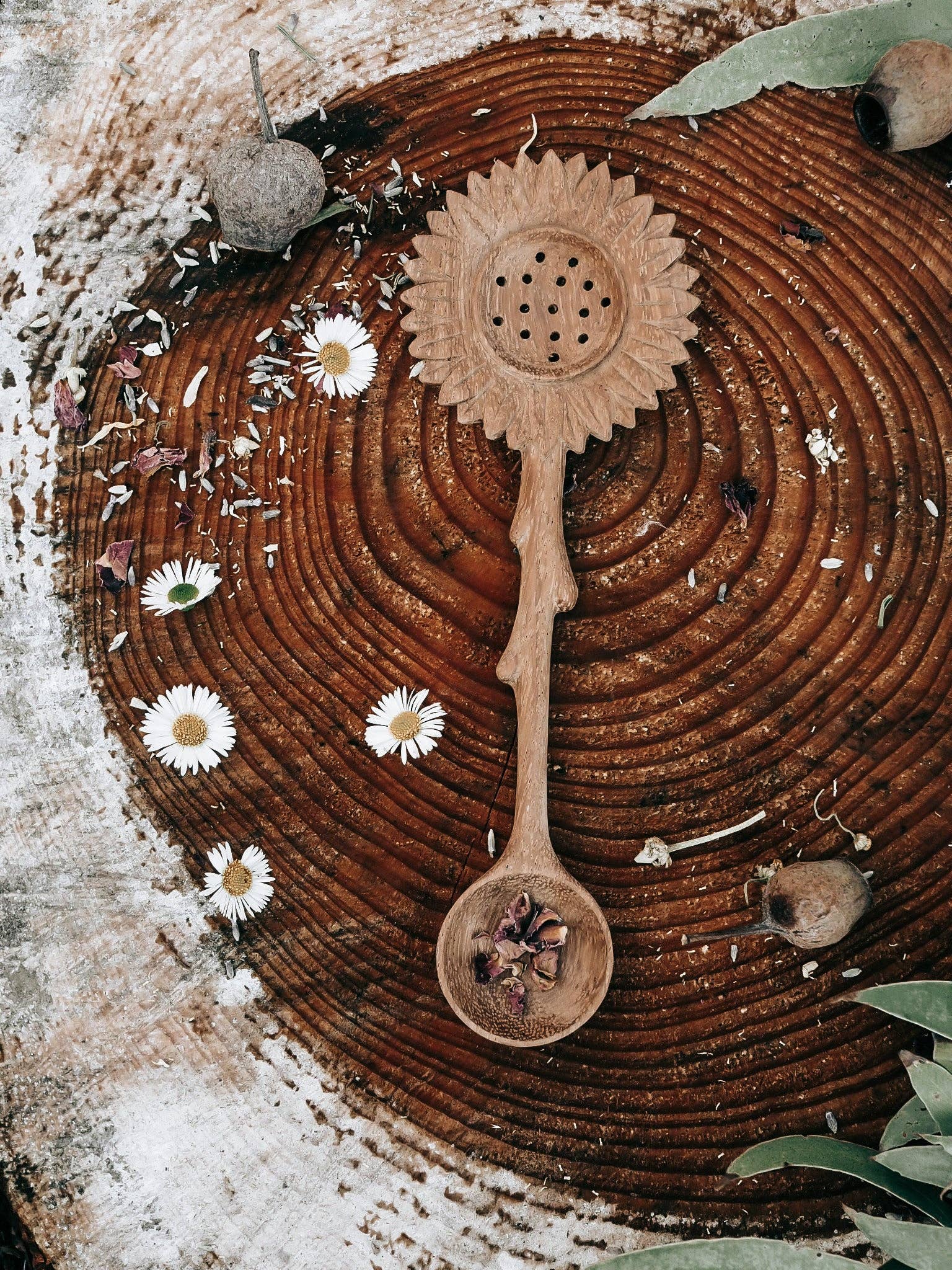 Wild Mountain Child - Sunflower Duo Spoon