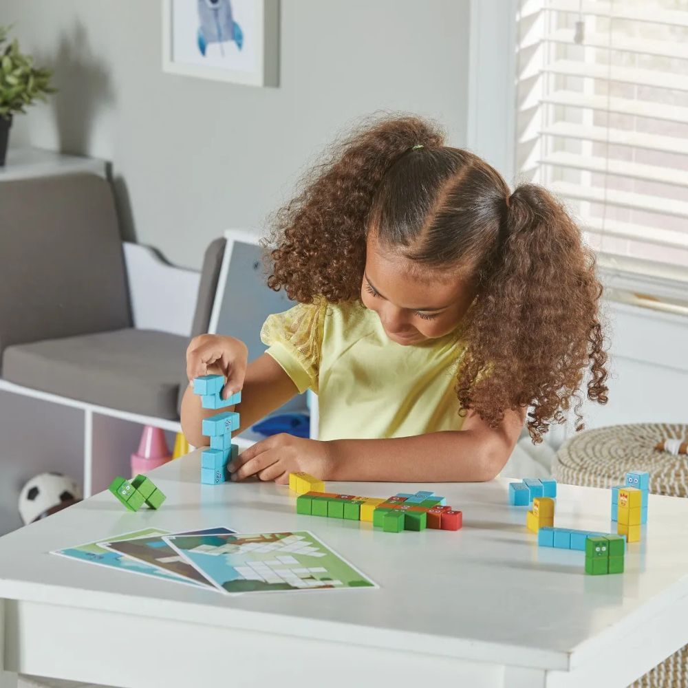 Hand2Mind - Numberblocks® Wooden Building Blocks Activity Set