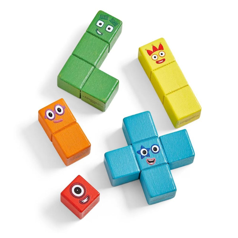 Hand2Mind - Numberblocks® Wooden Building Blocks Activity Set