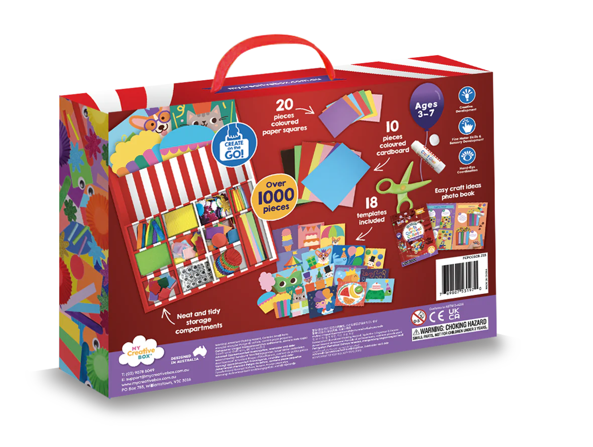 My Creative Box - Pets Carnival Collage Sensory Craft Box
