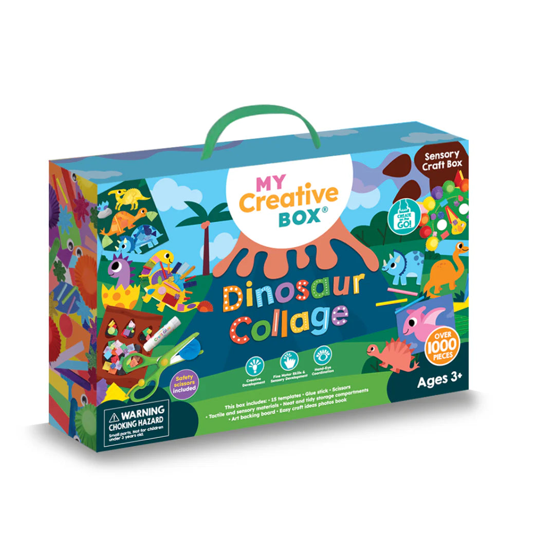 My Creative Box - Dinosaur Collage Sensory Craft Box