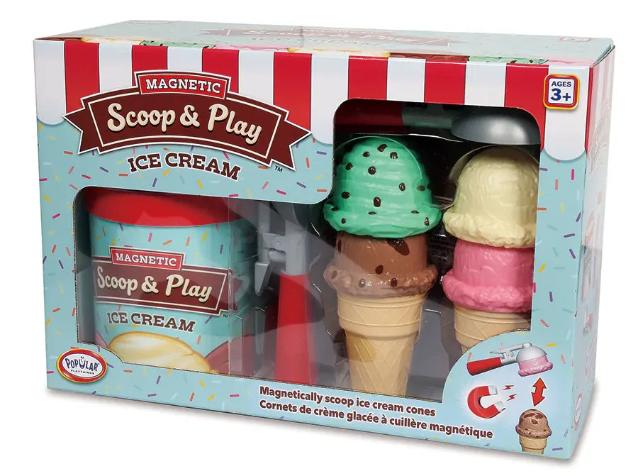 Popular Playthings - Magnetic Scoop & Play Ice Cream