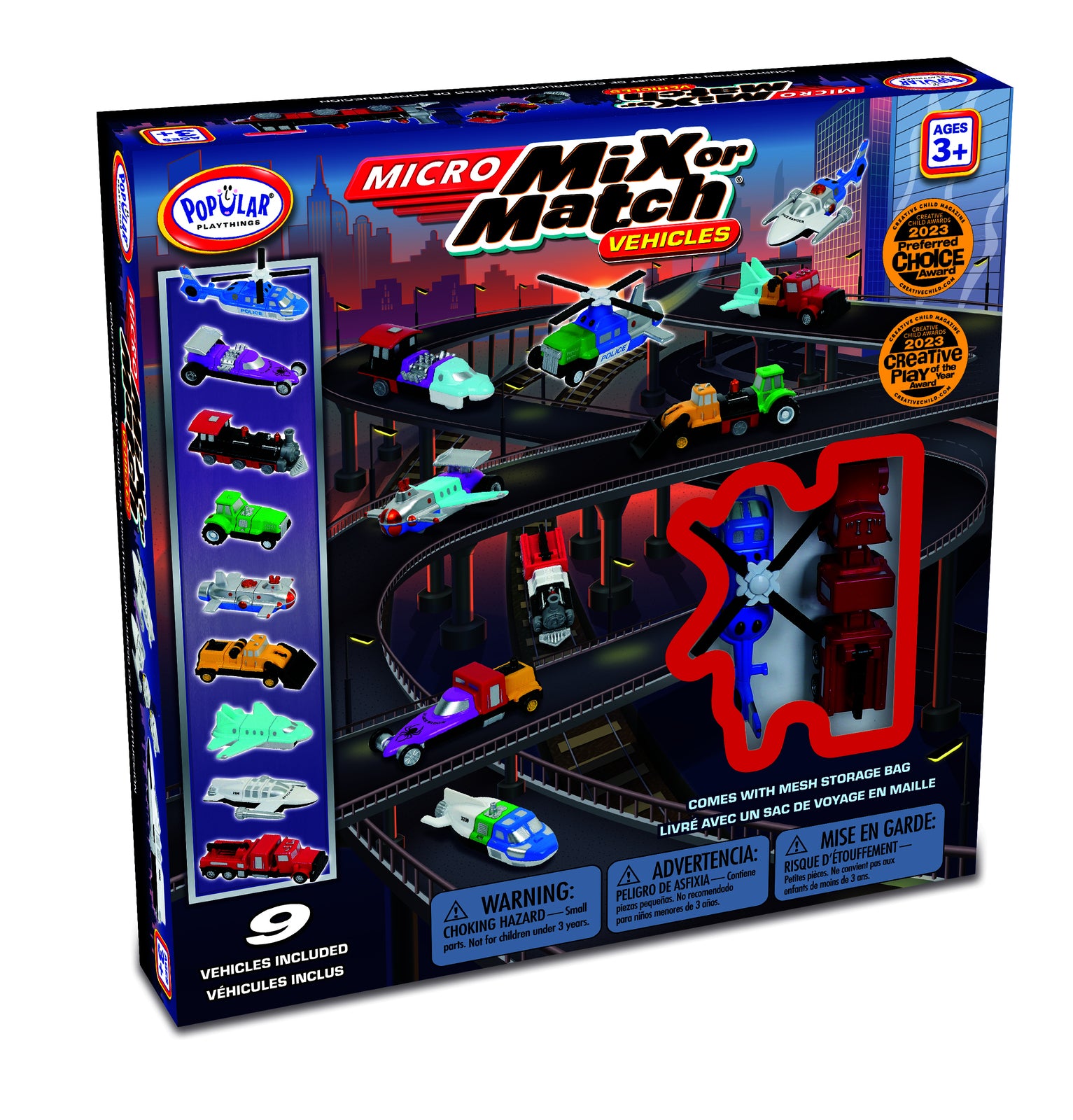 Popular Playthings - Micro Mix or Match Vehicles | Deluxe Set 2