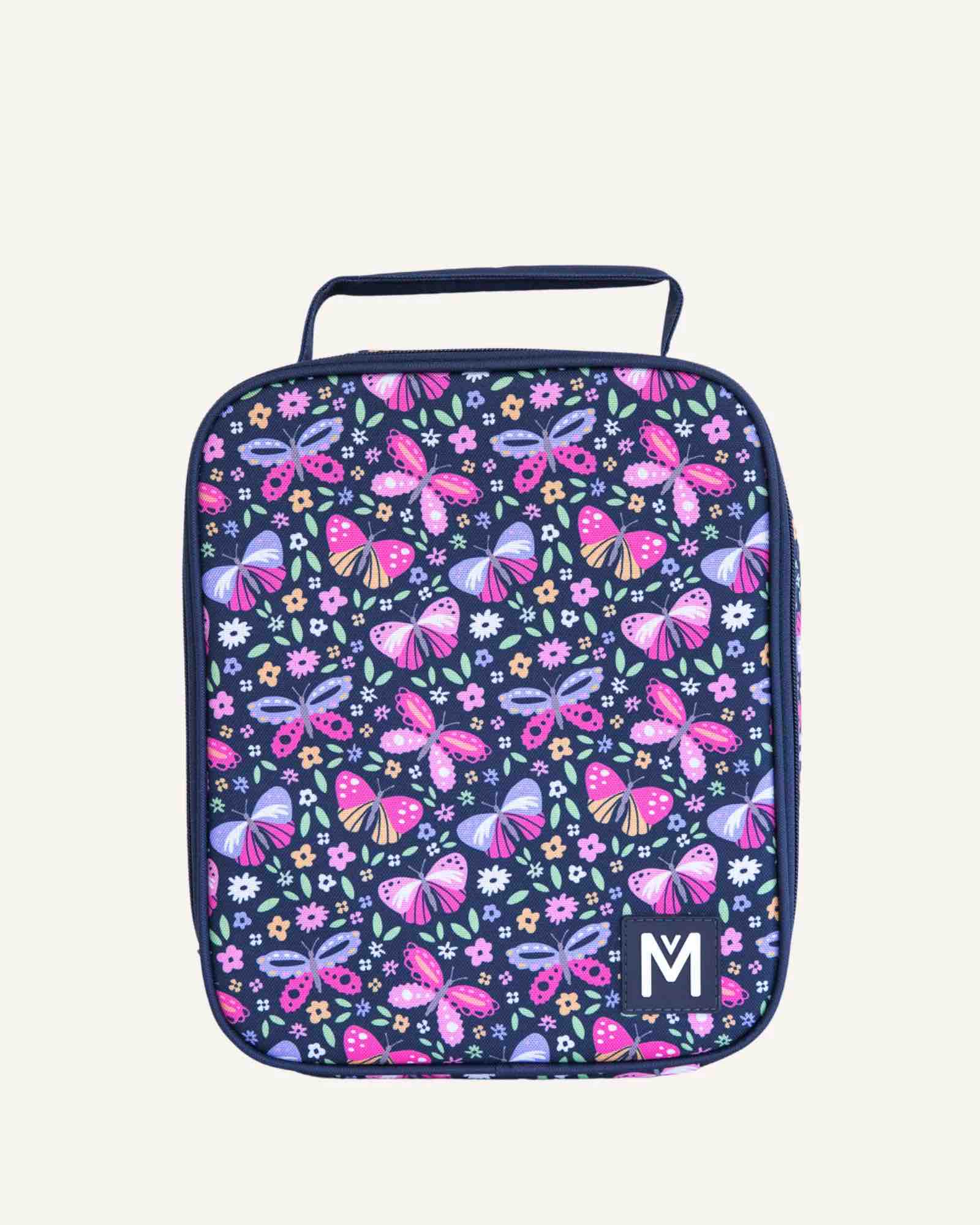 MontiiCo Large Insulated Lunch Bag – Butterflies