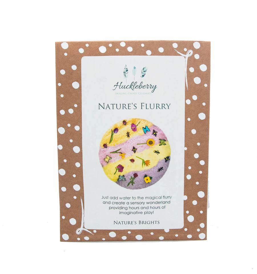 Huckleberry nature flurry in bright colours
