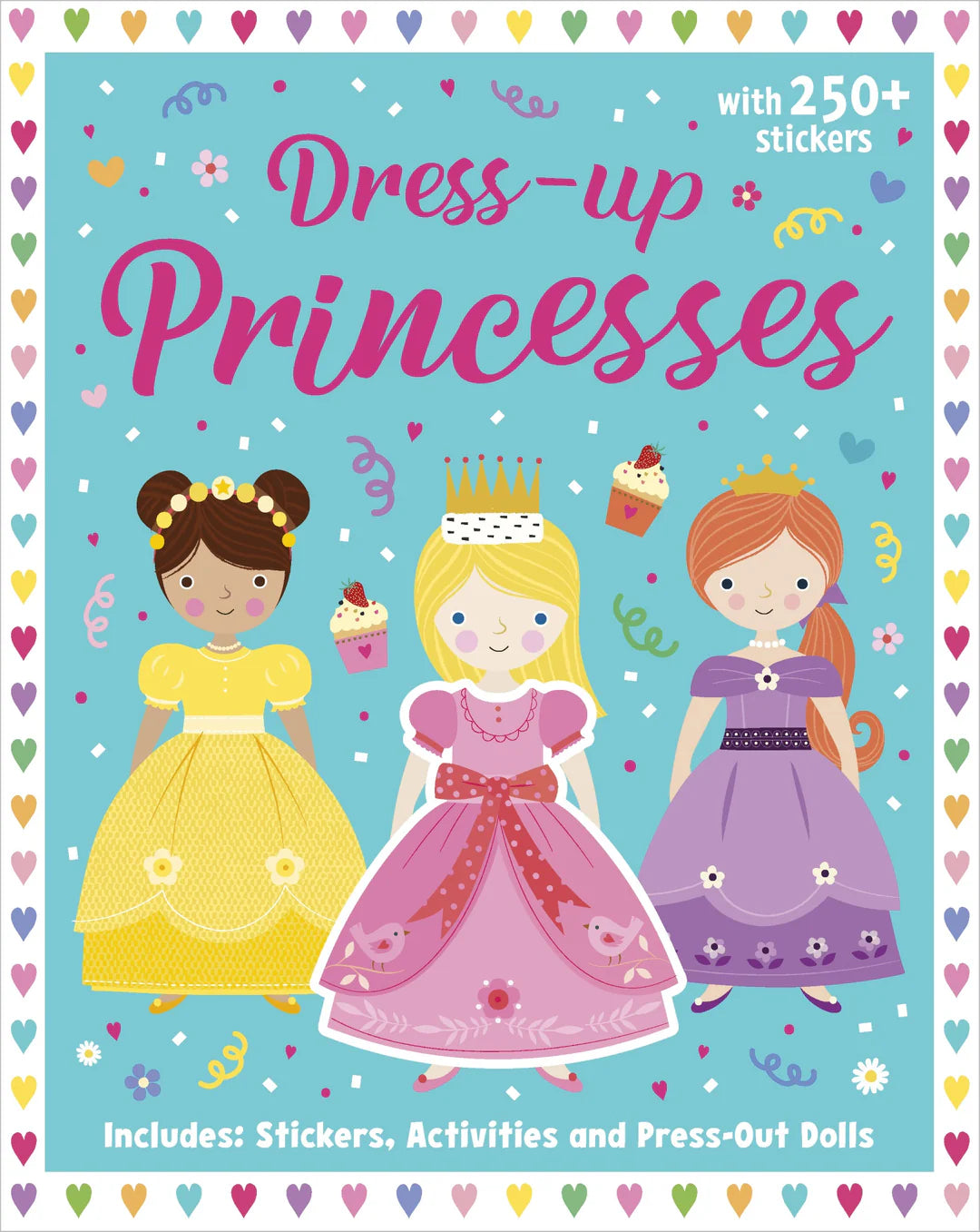 Book | Sticker Dress-Up Book - Princesses