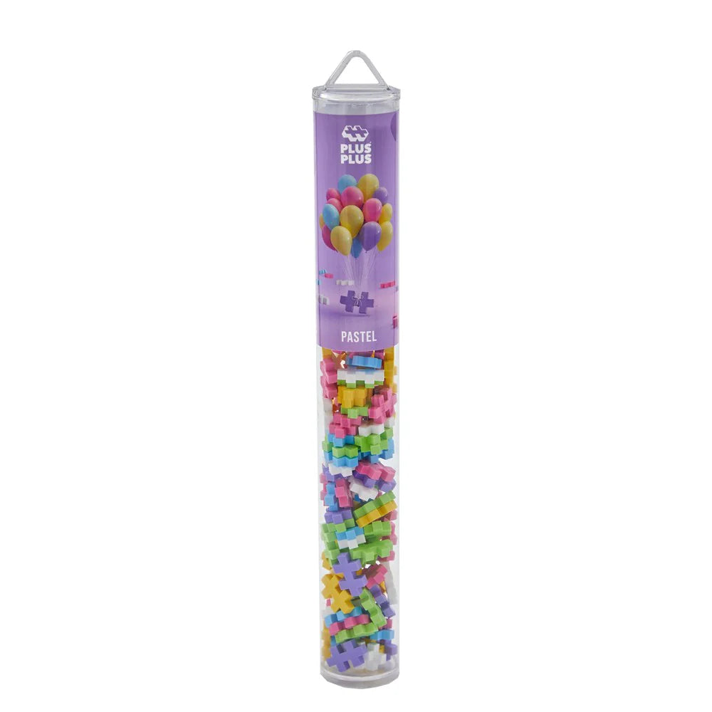 Plus Plus - Pastel Mix - 100 pc Tube