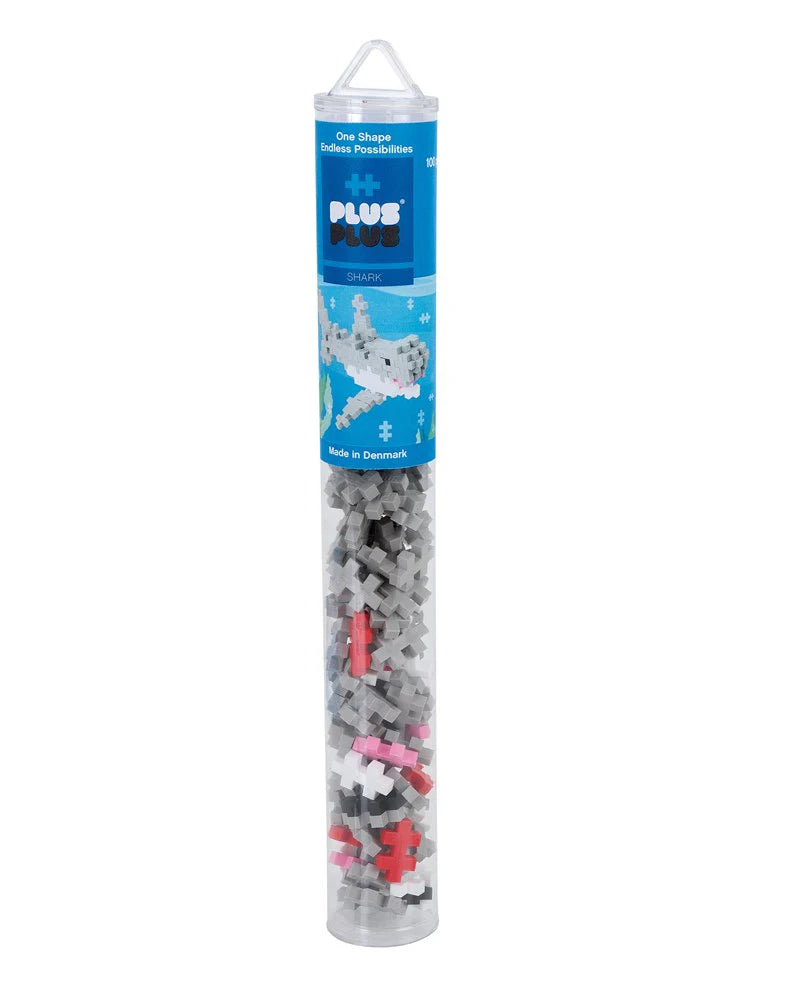 Plus Plus - Shark - 100 pcs Tube