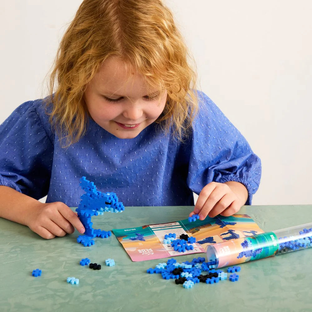 Plus Plus - Dolphin - 100 pcs Tube