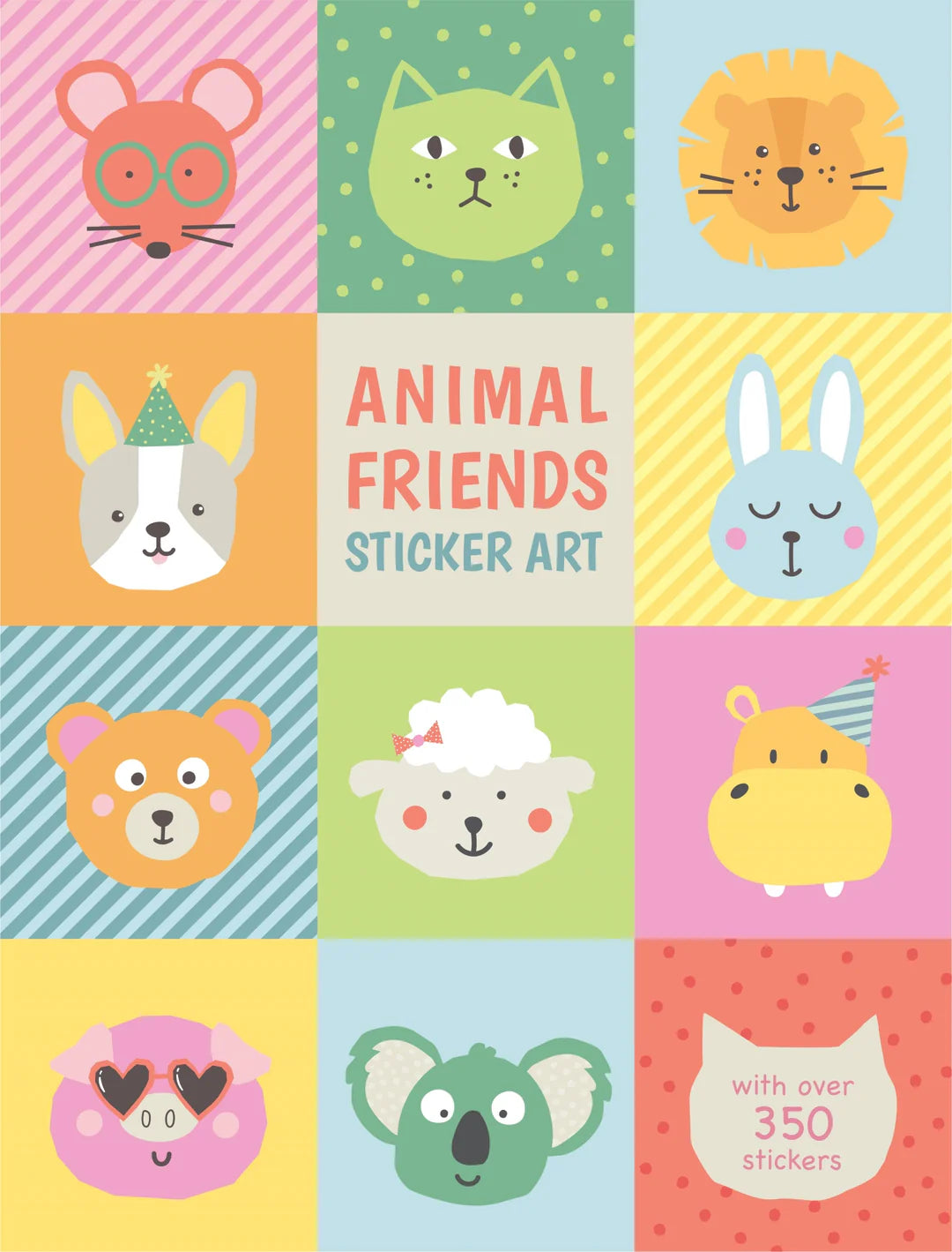Book | Sticker Art - Animal Friends