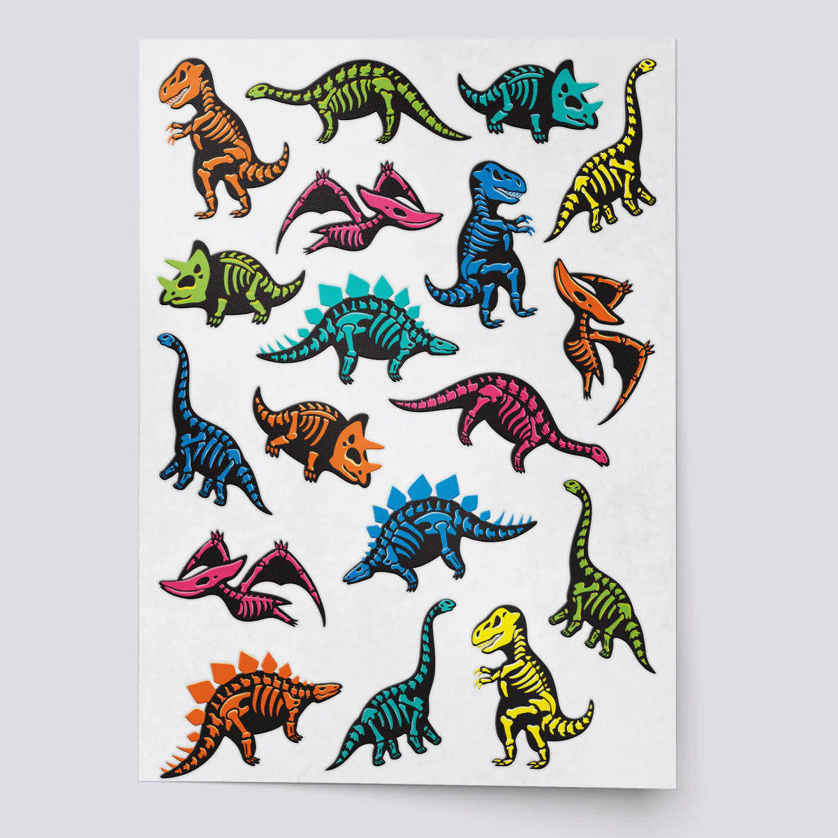 Ducky Street - Dino skeletons