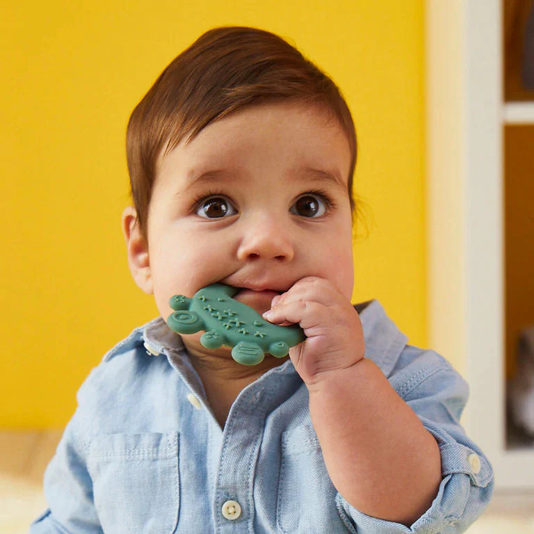 b.box - Trio Teether - Sage Monster