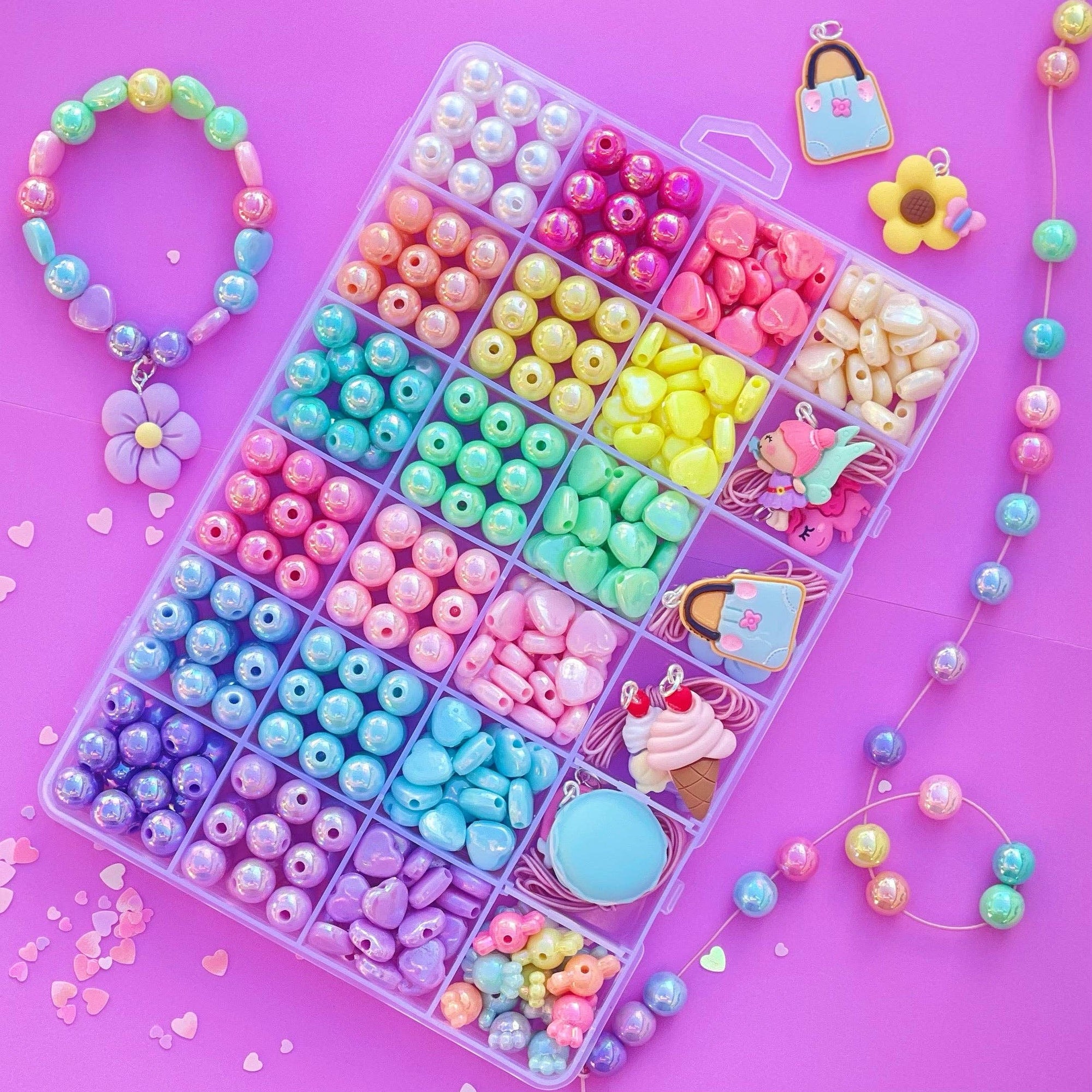 Sweet as Sugar Jewellery Making Kit Large Pastel Pallet