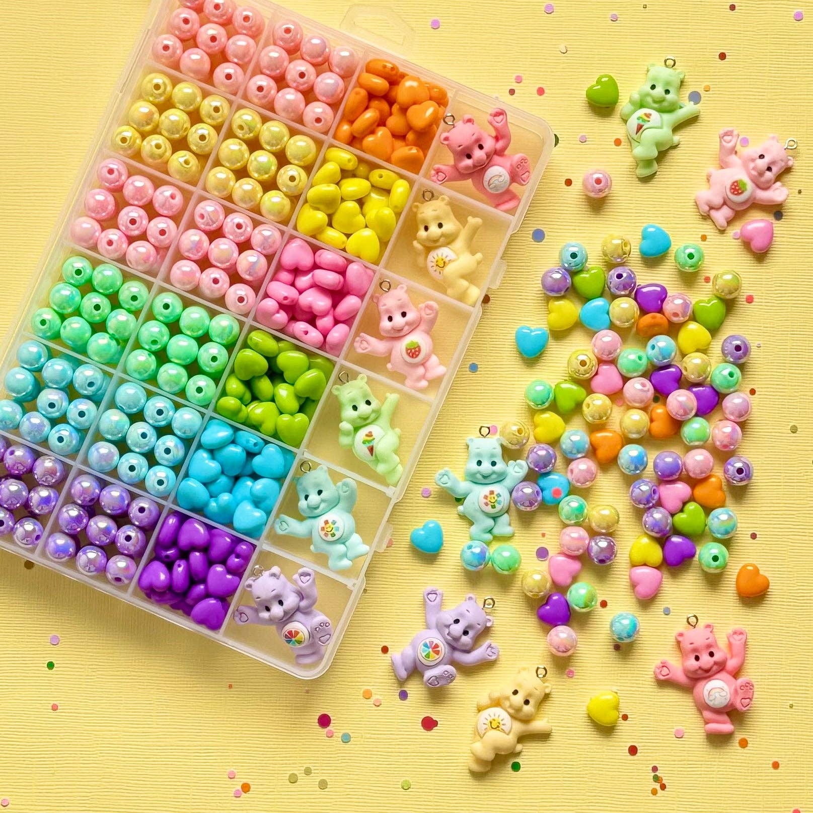 Sweet as Sugar Jewellery Making Kit Large Rainbow Bear