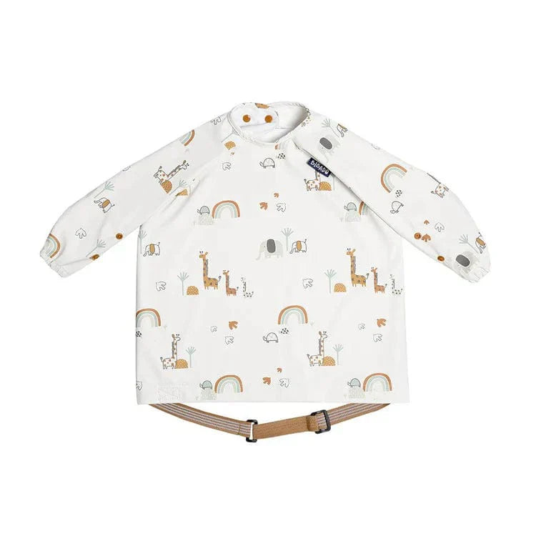 BIBaDo – Baby Weaning Coverall Bib – Serengeti Spaghetti