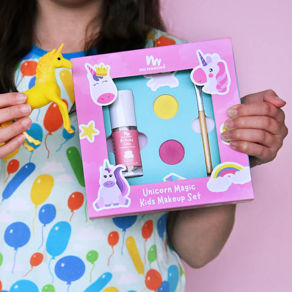 No Nasties Natural Makeup Gift Set - Unicorn Magic