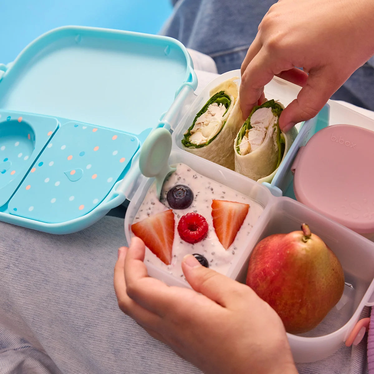 b.box Mini Lunchbox - Confetti
