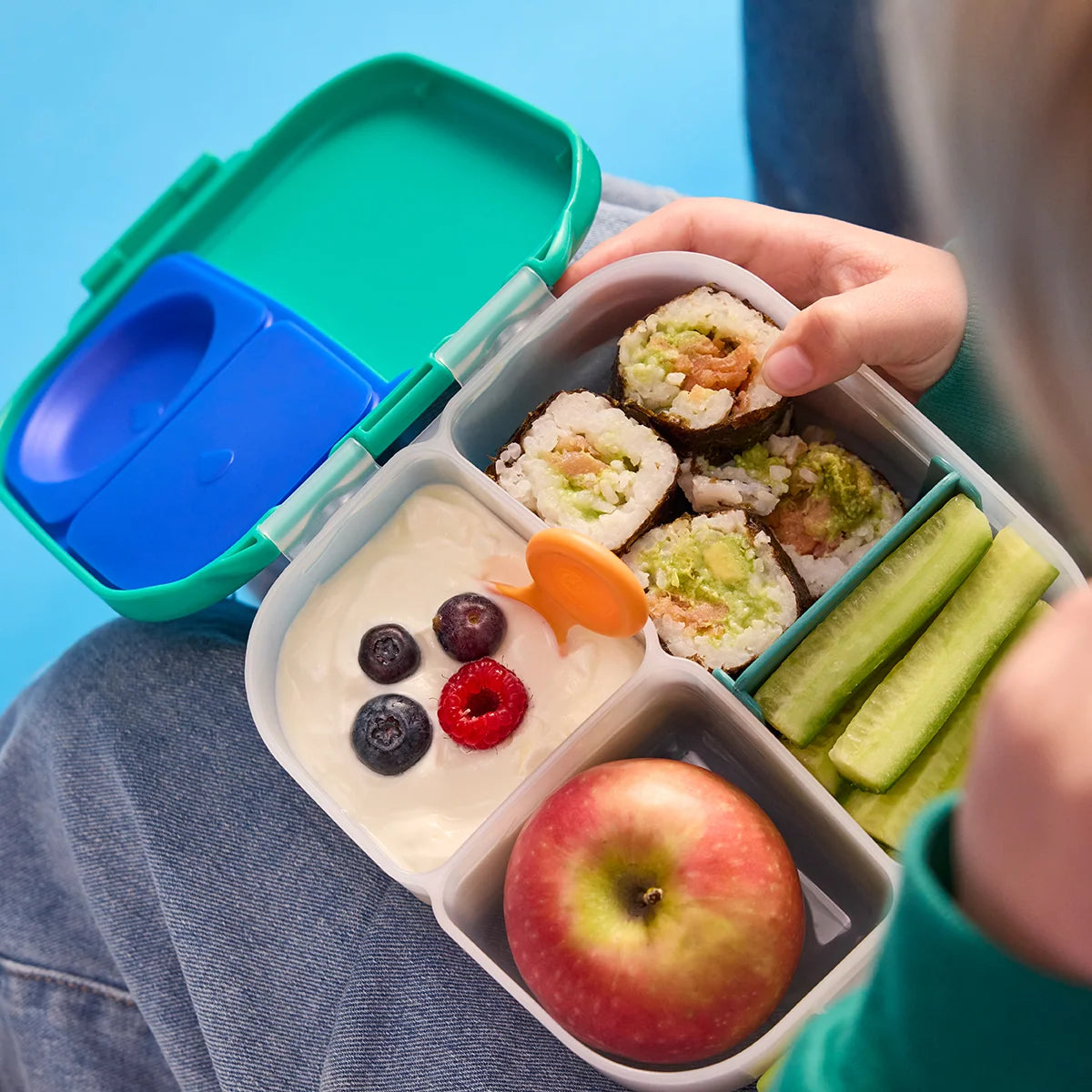 b.box Mini Lunchbox - Electric Jungle