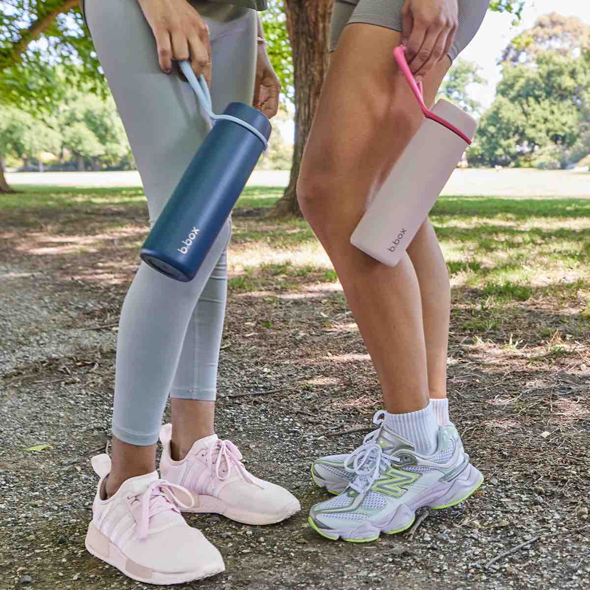 b.box Insulated Flip Top Bottle - 690ml - Pink Paradise