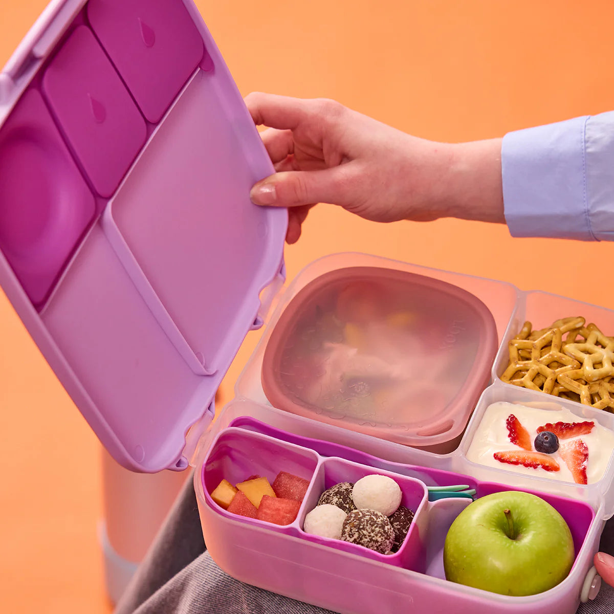 b.box Silicone Bento Tray - Lunchbox