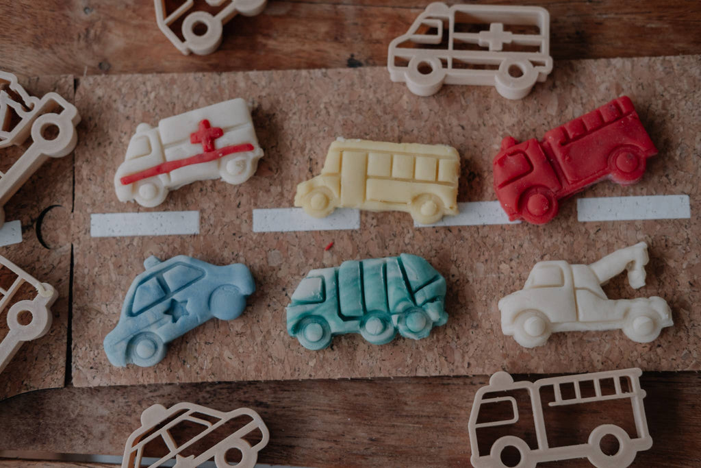 Kinfolk Pantry - Service Vehicle Cutter Set - Eco Playdough Tool