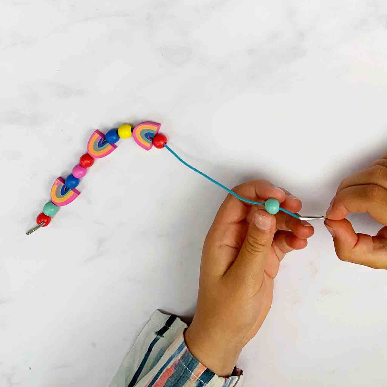 Cotton Twist - Rainbow & Flower Bracelet Making Kit