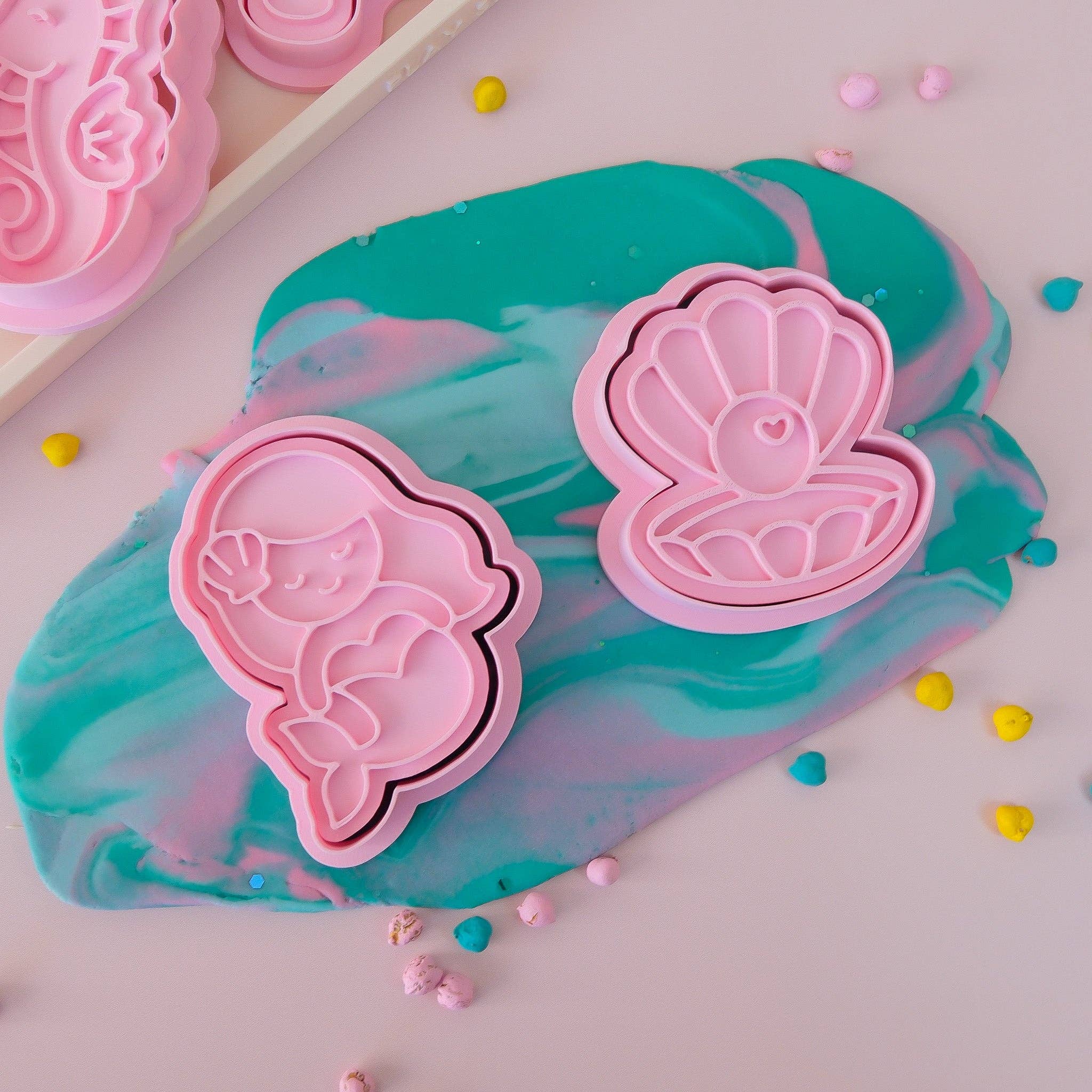 Play Sense - Eco Playdough Stamp | Mermaid