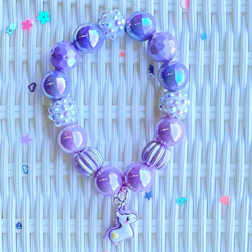 Sweet as Sugar Jewellery Beaded Bracelet Matching Princess Castle