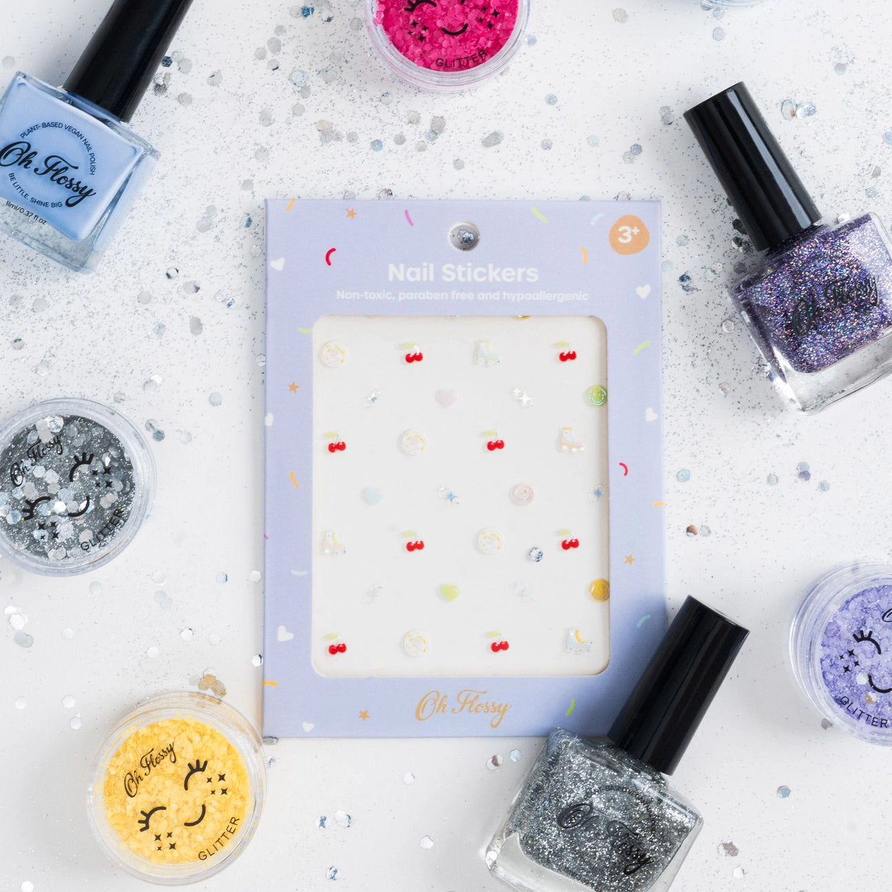 Oh Flossy Nail Stickers