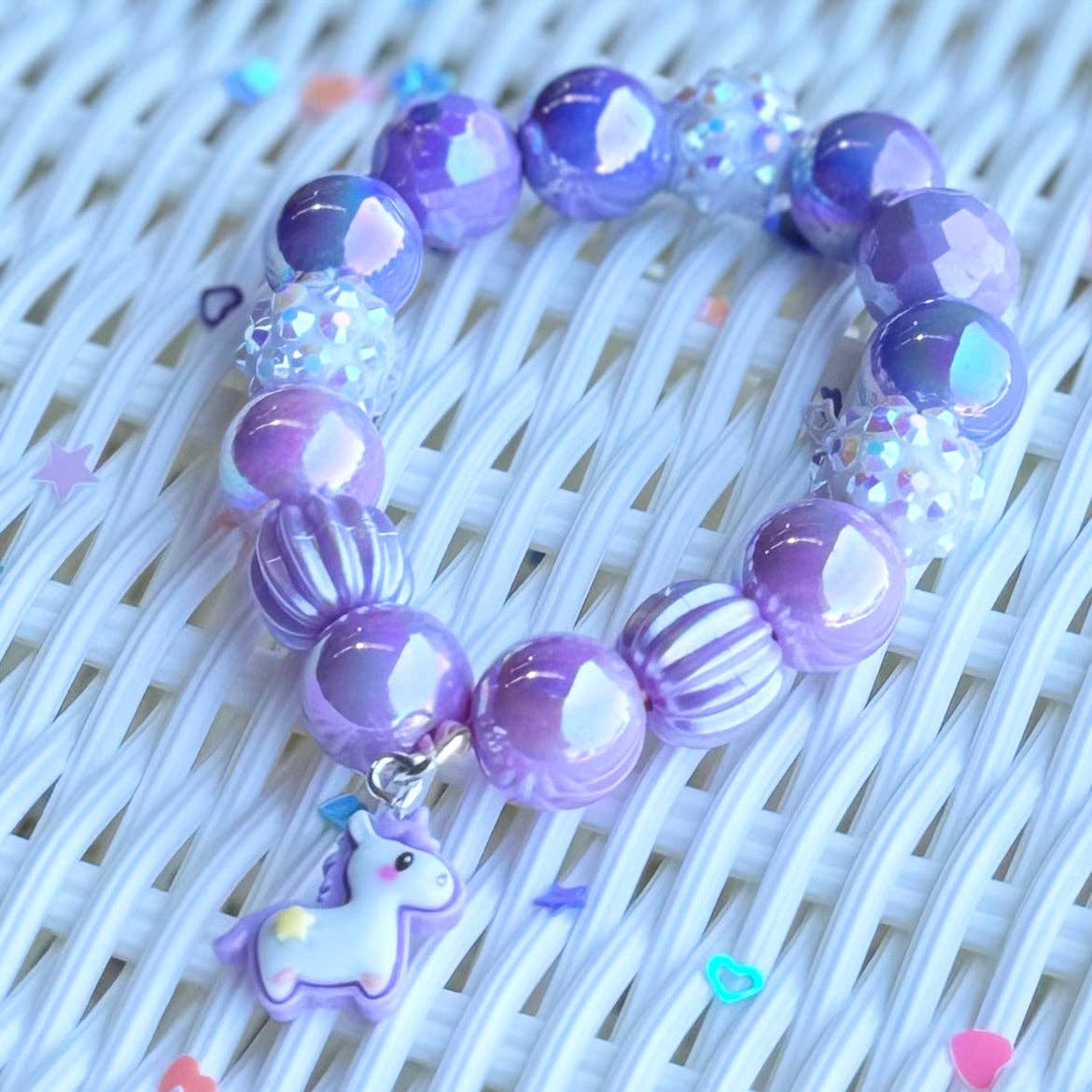 Sweet as Sugar Jewellery Beaded Bracelet Matching Princess Castle