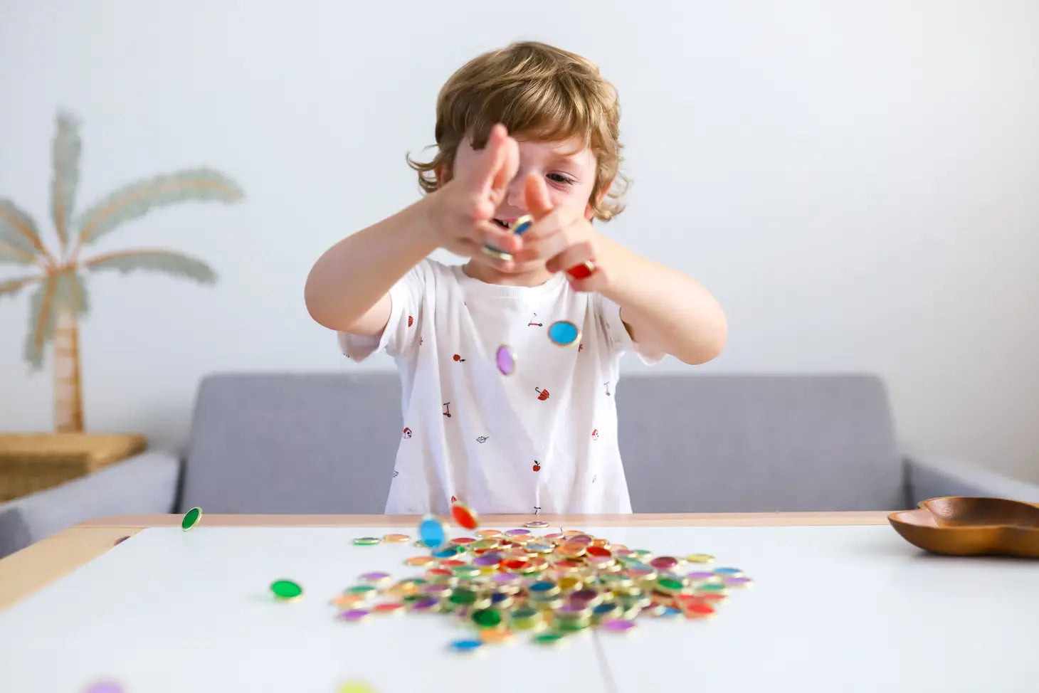 Learn & Grow - Metal Rimmed Counting Chips