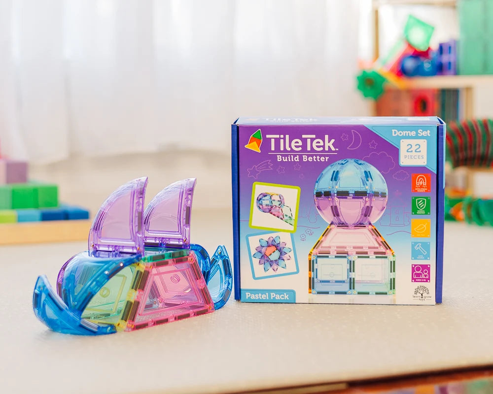 Tile Tek - 22 Piece Pastel Dome Set
