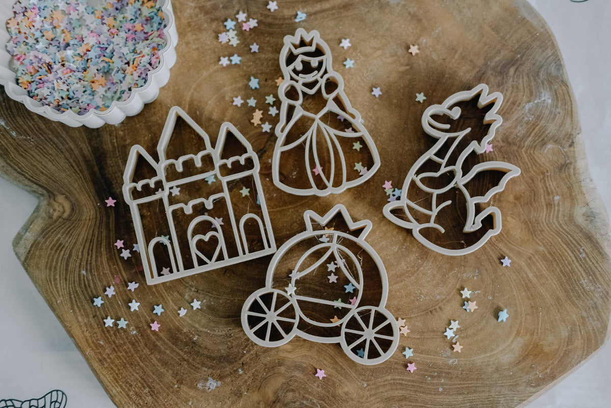 Kinfolk Pantry - Princess Cutter Set - Eco Playdough Tool