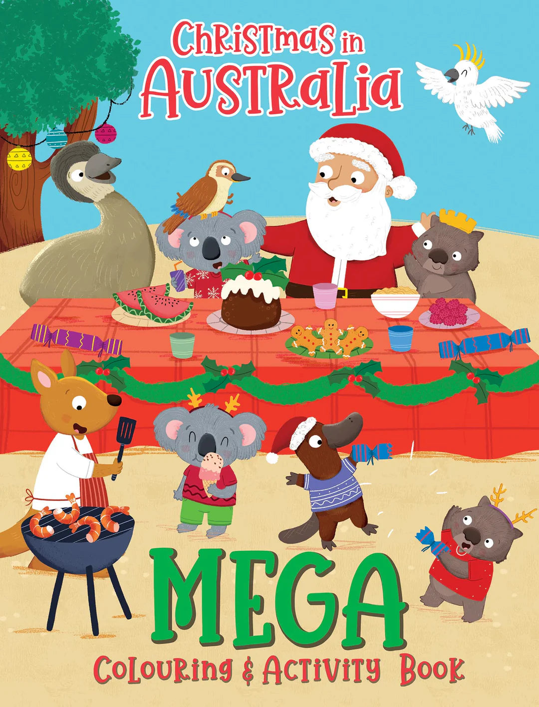 Book | Aussie Christmas - Mega Colouring Book