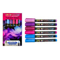 Life of Colour - Twilight Tones Brush Tip Acrylic Paint Pens – Set of 6