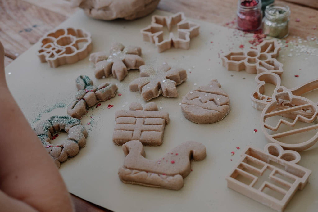 Kinfolk Pantry - Christmas Holiday Cutter Set - Eco Playdough Tool