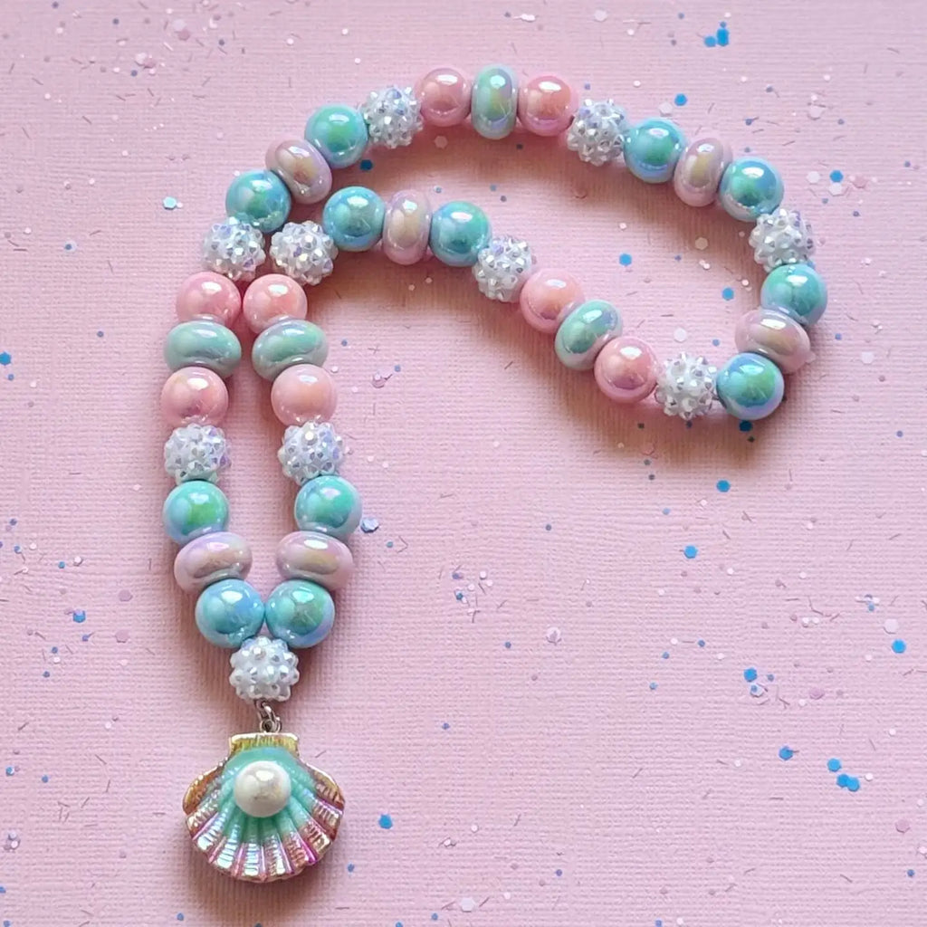 Sweet as Sugar Jewellery - Beaded Necklace Seashell Pearl