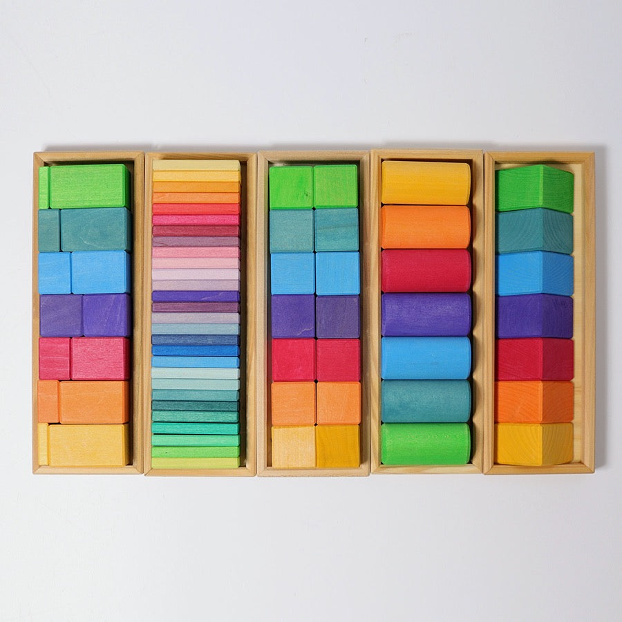 Grimm's Building Set Shapes & Colours