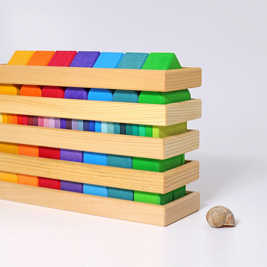 Grimm's Building Set Shapes & Colours