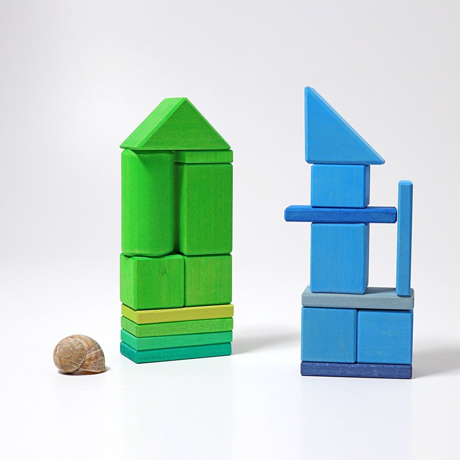 Grimm's Building Set Shapes & Colours