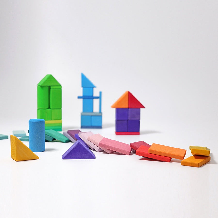 Grimm's Building Set Shapes & Colours