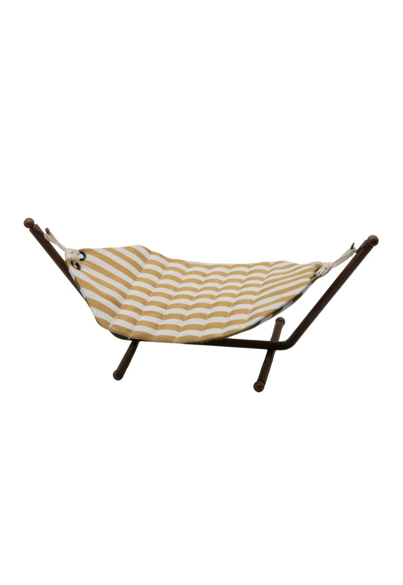 Rugaroo - The Eucalyptus/Ochre Hammock | Rugaroo Miniature Doll Accessories