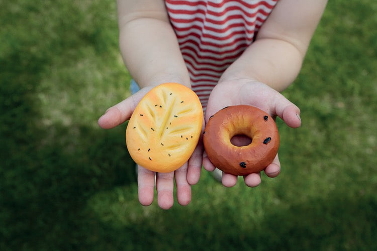 Yellow Door - Sensory Play Stones - Breads of the World