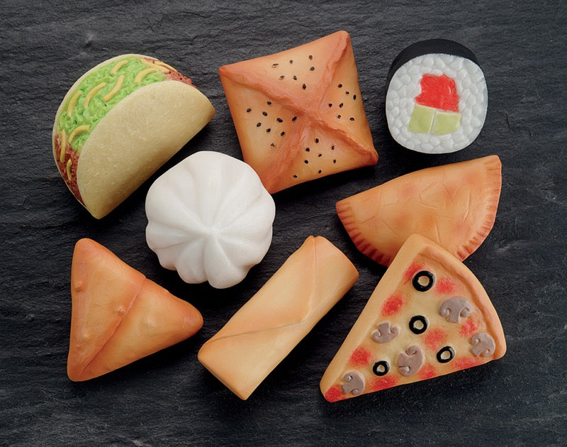 Yellow Door - Sensory Play Stones - Foods of the World