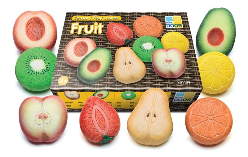 Yellow Door - Sensory Play Stones - Fruit